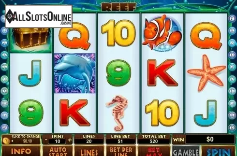 Screen6. Dolphin Reef from Playtech