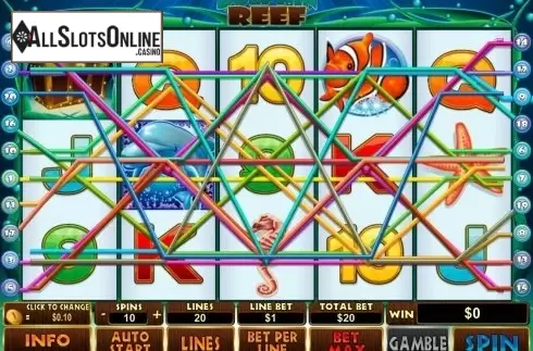 Screen7. Dolphin Reef from Playtech