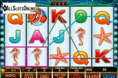 Screen8. Dolphin Reef from Playtech
