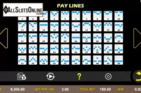 Paylines. Dou Di Zhu Deluxe from Aspect Gaming