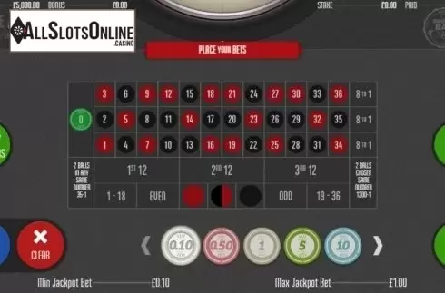 Reel screen. Double Ball Roulette (Felt Gaming) from Felt