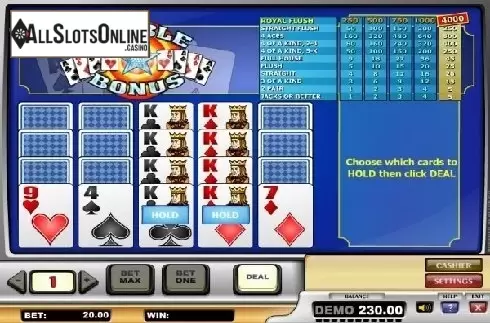 Double Bonus Poker MH (Play'n Go)