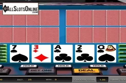 Game Screen. Double Bonus Poker (Nucleus Gaming) from Nucleus Gaming
