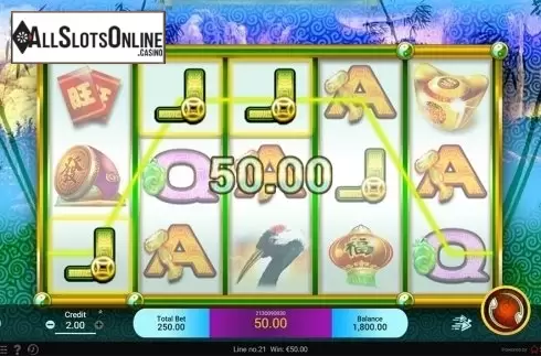 Win screen. Double Fortunes (Spadegaming) from Spadegaming