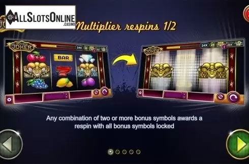 Paytable 1. Double Joker Missions from Kalamba Games