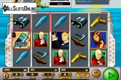 Wild Win screen. Double O Dollars from Habanero