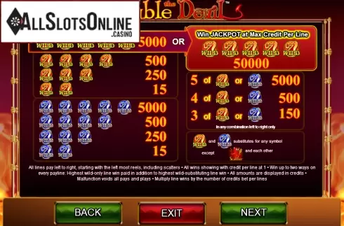 Screen3. Double the Devil from Amaya