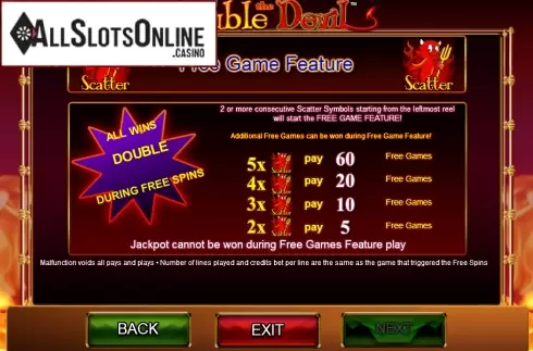 Screen6. Double the Devil from Amaya