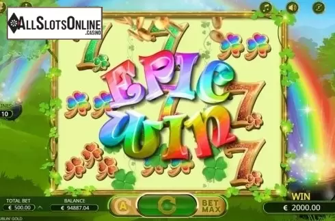Epic win. Doublin Gold from Booming Games