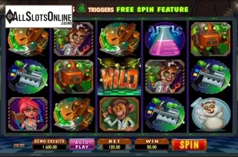 Screen8. Dr Watts Up from Microgaming