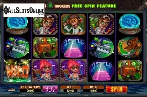 Screen9. Dr Watts Up from Microgaming