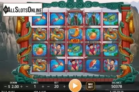 Reel screen. Dragon Gate (KA Gaming) from KA Gaming