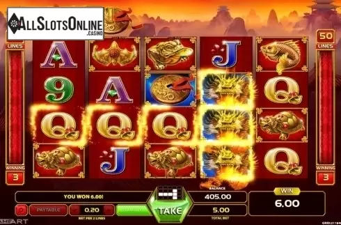 Paytable 1. Dragon King(JDB168) from JDB168