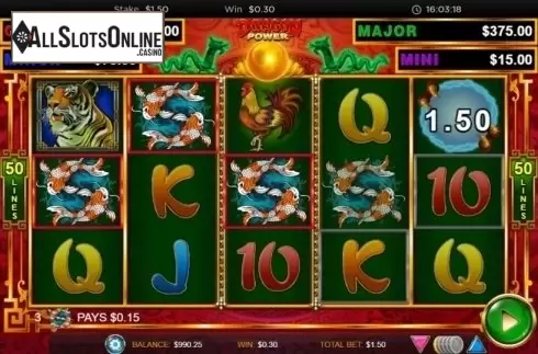 Win Screen 2. Dragon Power from Wild Streak Gaming