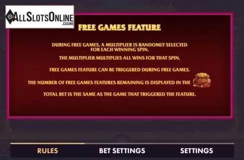 Feature screen 2. Dragon Sevens from NetGame