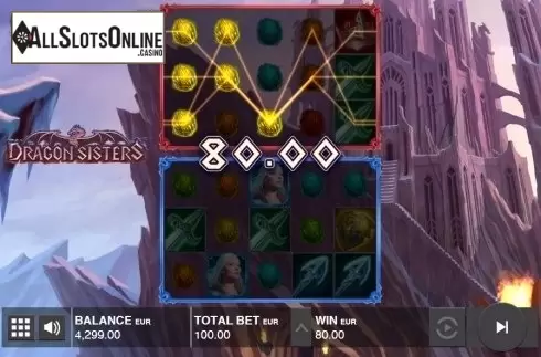 Screen 4. Dragon Sisters from Push Gaming