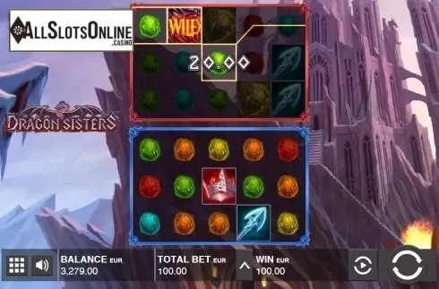 Screen 5. Dragon Sisters from Push Gaming
