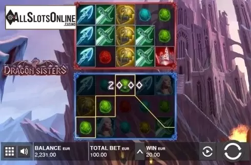 Screen 6. Dragon Sisters from Push Gaming