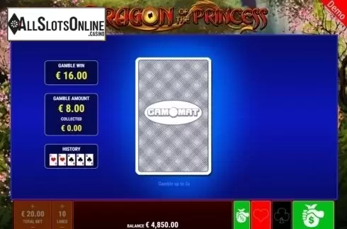 Gamble. Dragon of the Princess from Gamomat