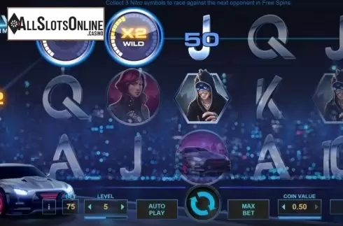 Screen6. Drive Multiplier Mayhem from NetEnt