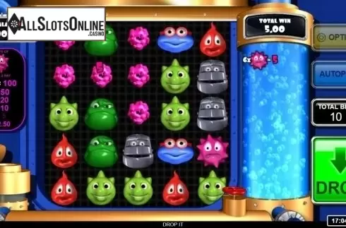 Win Screen . Drop It! from Inspired Gaming