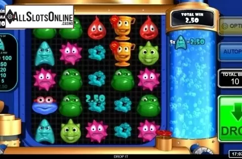Win Screen 3. Drop It! from Inspired Gaming