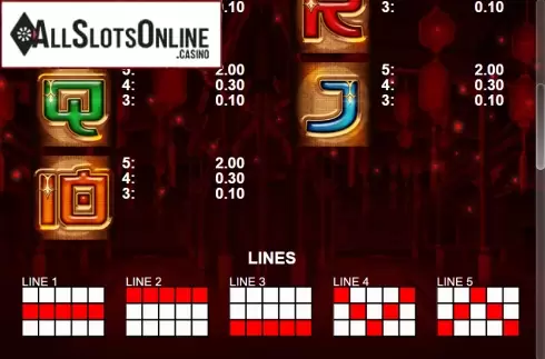 Paytable 2. Duck Spell from Casino Technology