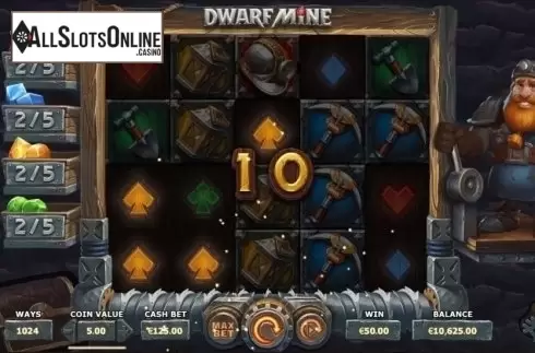 Win Screen. Dwarf Mine from Yggdrasil