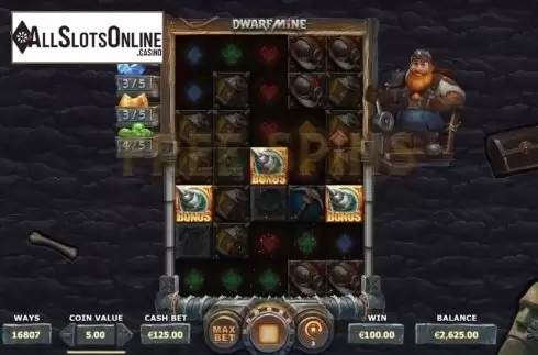 Free Spins Triggered. Dwarf Mine from Yggdrasil