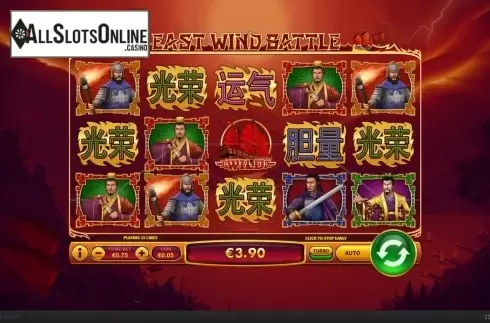 Win Screen . East Wind Battle from Skywind Group