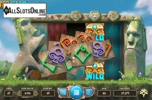 Respin screen 2. Easter Island (Yggdrasil) from Yggdrasil