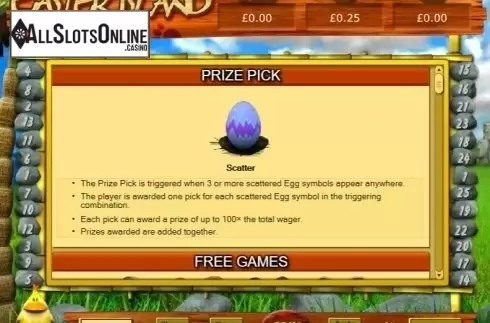 Prize Pick. Easter Island (Eyecon) from Eyecon