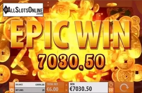 Epic win. Eastern Emeralds from Quickspin