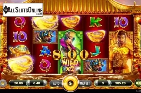 Win Screen 2. Eastern Lotus from SlotVision