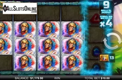 Win Screen. El Dorado Infinity Reels from Reel Play