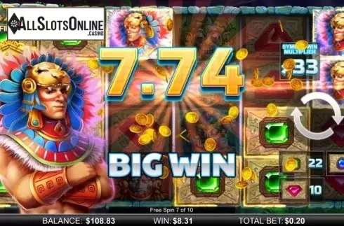 Big Win. El Dorado Infinity Reels from Reel Play