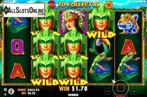 Win Screen 4. El Dorado The City of Gold from Pragmatic Play