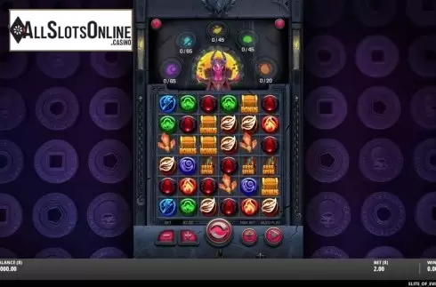 Reel Screen. Elite of Evil - Portal of Gold from Gluck Games