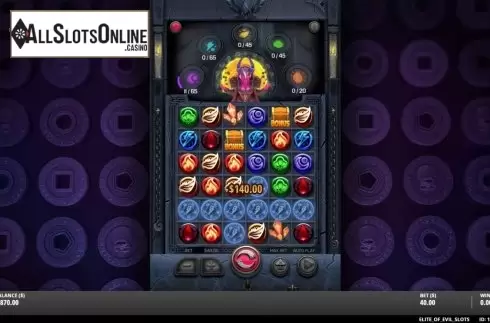 Win Screen. Elite of Evil - Portal of Gold from Gluck Games