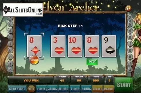 Gamble game 2. Elven Archer from GameX