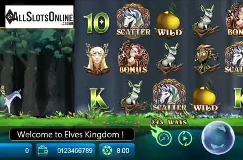 Reel Screen. Elves Kingdom (Manna Play) from Manna Play