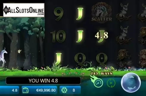 Win screen. Elves Kingdom (Manna Play) from Manna Play