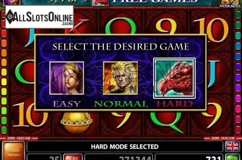Screen2. Emerald Kingdom from Casino Technology