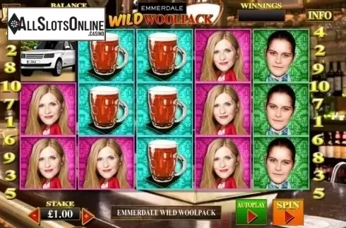 Game Workflow screen . Emmerdale Wild Woolpack from CR Games