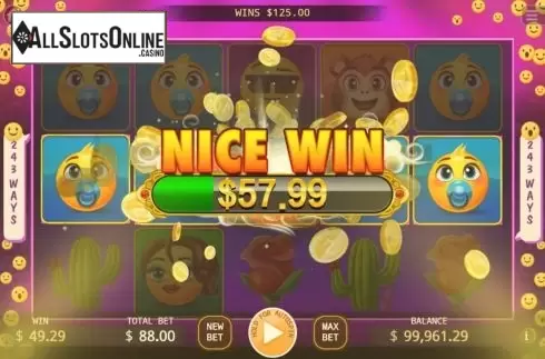 Nice Win. Emoji from KA Gaming