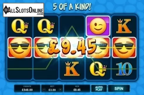 Screen 1. EmotiCoins from Microgaming