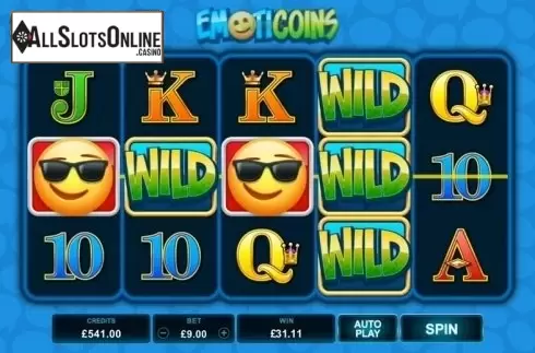 Screen 4. EmotiCoins from Microgaming