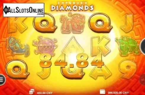 Win Screen. Emperor's Diamond from Genesis