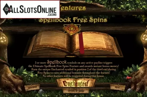 Paytable 3. Enchanted (Betsoft) from Betsoft