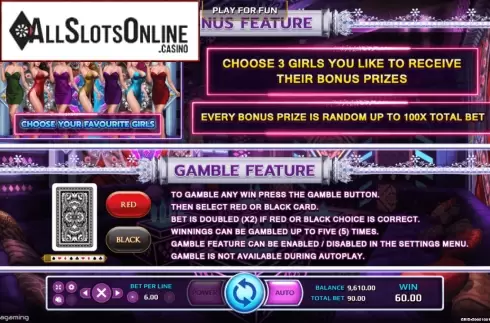 Features. Enter The KTV from EAgaming